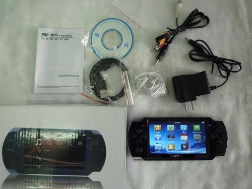 ขายเครื่องเล่นเกม PSP เมนูภาษาไทย ดูหนัง ฟังวิทยุ เพลง มีกล้องถ่ายรูป/วีดีโอ MP3 MP4 MP5 (made in Korea)ขายปลีกและส่ง รูปที่ 1