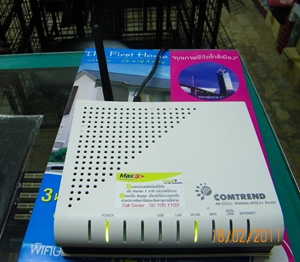 comtrend model/router  ar-5321u wireless adsl2+ router  รูปที่ 1