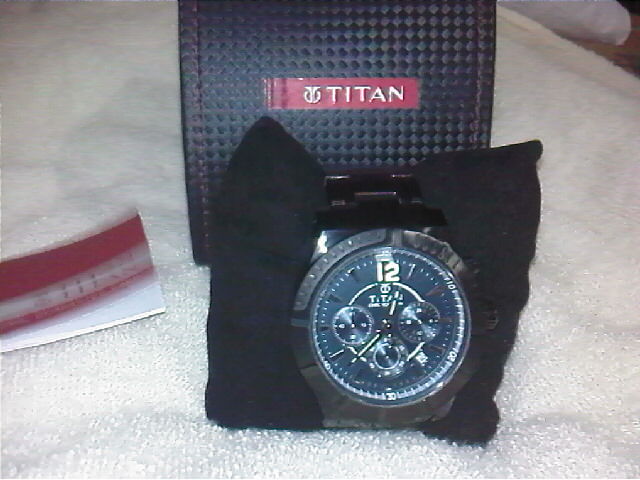 ขายนาฬิกาข้อมือชาย TITAN มือหนึ่ง(แท้) รุ่น9351NM01 รูปที่ 1