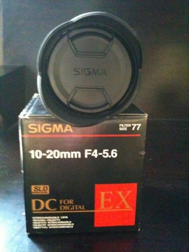 ขายเลนส์กล้อง Lens Wide ยี่ห้อ SIGMA ของใหม่ไม่เคยใช้เลยค่ะ.... รูปที่ 1