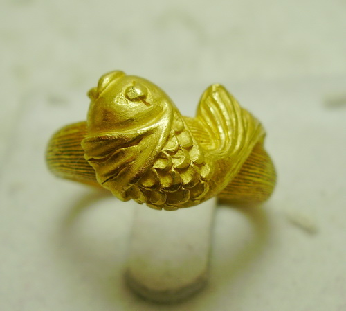 แหวนทอง99.99 prima gold รูปปลา รูปที่ 1