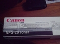 Toner NPG - 20  ของเครื่องถ่ายเอกสาร Canon ของใหม่ แท้ เพียง 500 บาท