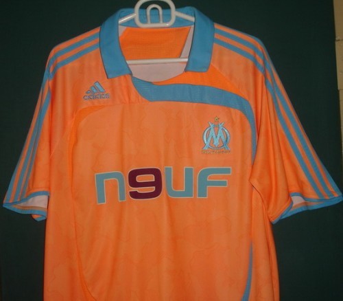 เสื้อฟุตบอล Olympique de Marseille Away 3Rd ปี 2007/08 size L รูปที่ 1