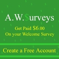กรอกแบบสอบถามกับA.W.Surveys ได้ตัง 27$ ฟรี