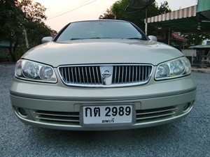 ขาย NISSAN SUNNY N16 NEO GL 1.6 AT ปี 2004 ท้ายแตงโม  สีน้ำตาล  รถลพบุรี รูปที่ 1