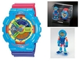 ขายนาฬิกา G-Shock Hyper Color รุ่น Limited (หายาก) พร้อมตุ๊กตา G-Shock Man