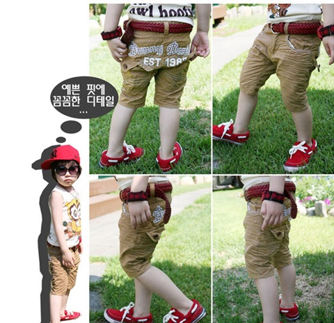 เสื้อผ้าเด็ก นำเข้า สไตร์เกาหลี เสื้อยืด,ก้นบาน 2011,กางเกงยีนส์เด็ก,ถุงเท้ายาว,ถุงเท้าเด็กอ่อน Busha รูปที่ 1