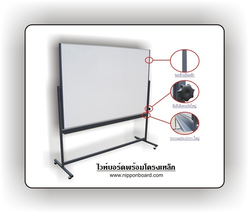 กระดานไวท์บอร์ดกระจก ไวท์บอร์ดกระจก บอร์ดกระจก บอร์ดติดประกาศ บอร์ดติดประกาศตู้กระจก ไวท์บอร์ดพร้อมโครง รูปที่ 4