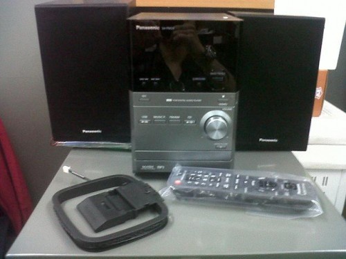 panasonic mini sterio รูปที่ 4