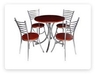 รูปย่อ ขาย ชุดโต๊ะอาหาร ชุดโต๊ะกินข้าว Dinerset เก้าอี้เหล็ก เก้าอี้อาหาร เก้าอี้กินข้าว ส่งตรงจากโรงงาน T.0860239810 รูปที่5