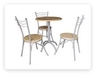 รูปย่อ ขาย ชุดโต๊ะอาหาร ชุดโต๊ะกินข้าว Dinerset เก้าอี้เหล็ก เก้าอี้อาหาร เก้าอี้กินข้าว ส่งตรงจากโรงงาน T.0860239810 รูปที่3