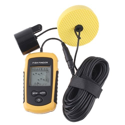 เครื่องโซน่าค้นหาปลา100m Portable Sonar Sensor Fish รูปที่ 5