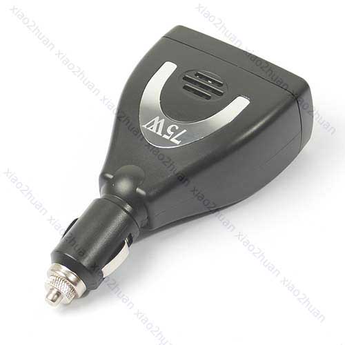 เครื่องแปลงไฟ12V DC to 220V Inverter + 5V USB Adapter 75W รูปที่ 3
