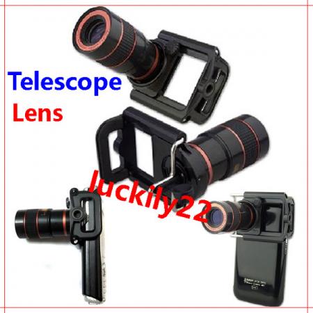 Mobile Phone Telescope 8x Zoom Lens Optical รูปที่ 1