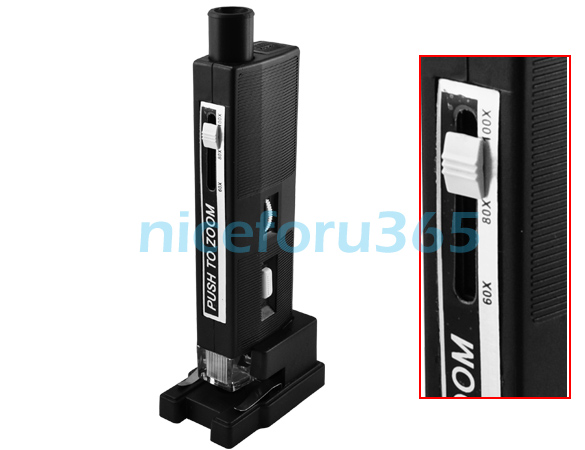 กล้องส่องขยาย Microscope 60-100X with LED รูปที่ 3
