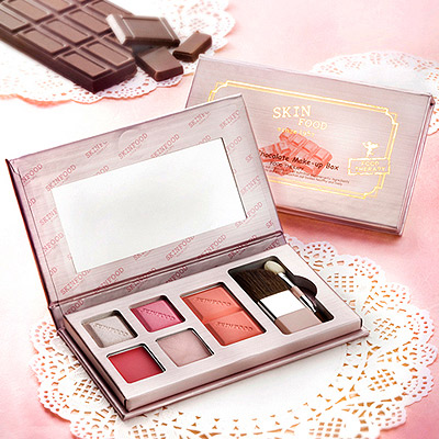  **พร้อมส่งค่ะ**skinfood Pink Chocolat Make-up Box ราคาพิเศษวันนี้ เพียง 500  บาท ลดล้างสต็อคจ้า สินค้าพร้อมส่งเลยค่ะ รูปที่ 1