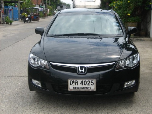 ขาย CIVIC 1.8 i-VTEC AT ปี 07 มีเบาะหนังแท้ ไฟตัดหมอก ก้านปรับไฟสวิทซ์แบบตัวTop จากศูนย์ Honda วิ่ง 4 หมื่นกว่าโล รูปที่ 1