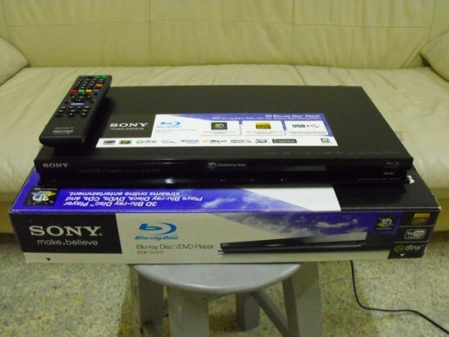 ขายเครื่องเล่น Bluray 3D - Sony BDP-S470 รูปที่ 1