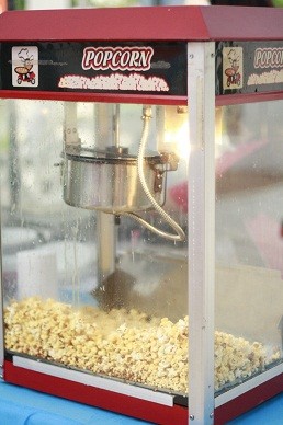 ป็อปคอร์น ตู้ป็อปคอร์น เครื่องทำป๊อปคอร์น popcorn เครื่องคั่วข้าวโพด เช่าตู้ป็อปคอร์น ซื้อตู้ป๊อปคอร์น รูปที่ 1