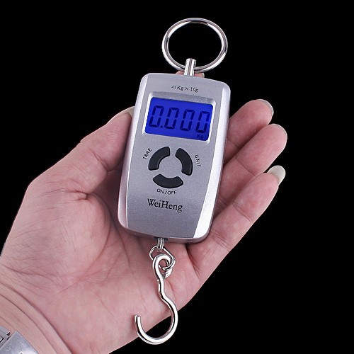 ตาชั่งสปริงค์ดิจิตอลพกพา Digital Hook Scale 45 kg รูปที่ 4