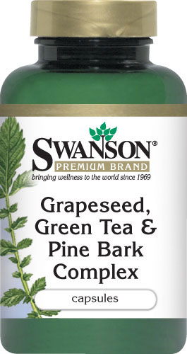 ขาย Grapeseed, Green Tea & Pine Bark Complex 375 mg.ช่วยลดฝ้ากระ เส้นเลือดขอดและริดสีดวง รูปที่ 1