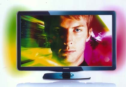 PHILIPS LED TV 46&quot; - 46PFL6605 ทีวี Full HD มี Pixel Precise HD 100Hz Clear LCD, 2 มิลลิวินาที Ambilight Spectra 2 รูปที่ 1