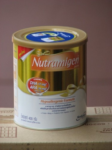 นม Nutramigen สำหรับทารกที่แพ้โปรตีนจากนมวัว รูปที่ 1