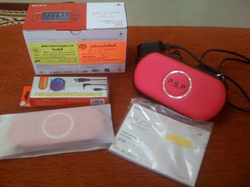 ขายPSP3000 เครื่องสีแดง รูปที่ 5