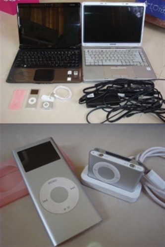 ขายโน๊ตบุค 2 เครื่อง + iPod 2 เครื่อง ราคา 18,000 บาท รูปที่ 1