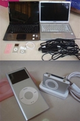 ขายโน๊ตบุค 2 เครื่อง + iPod 2 เครื่อง ราคา 18,000 บาท