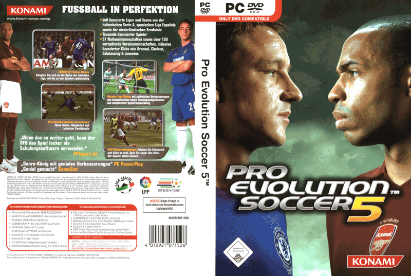 ขาย เกมส์ PES 5 6 2007 2008 รูปที่ 5