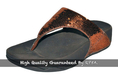 ขายรองเท้าแตะราคาส่ง FitFlop Electra Bronze นำเข้า [UK 3,4,5,6 / US 5,6,7,8 / EU 36,37,38,39] รองเท้าสลายเซลลูไลท์ฟิตฟลอพ