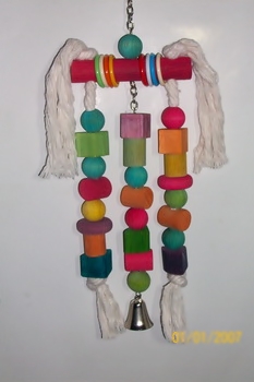 Esy Bird Toys จัดจำหน่ายของเล่นสำหรับนก ปากขอทุกชนิด  รูปที่ 2