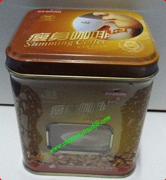 กาแฟลิโซ่กล่องเหล็ก (Lishou slimming coffee) กาแฟควบคุมน้ำหนักของลิโซ่ ผลิตจากกาแฟสมุนไพร 100 % รูปที่ 1