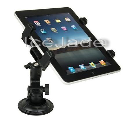 แท่นวาง iPad 2 iPad tablet GPS ในรถ ปรับหมุนได้ 360 องศา รูปที่ 1