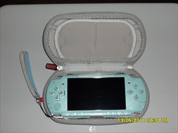 ขายเครื่องเล่นเกมส์ Sony PSP-2006 MG Mint Green Blume Series พร้อมเคส สภาพกิ๊กสุดๆ รูปที่ 1