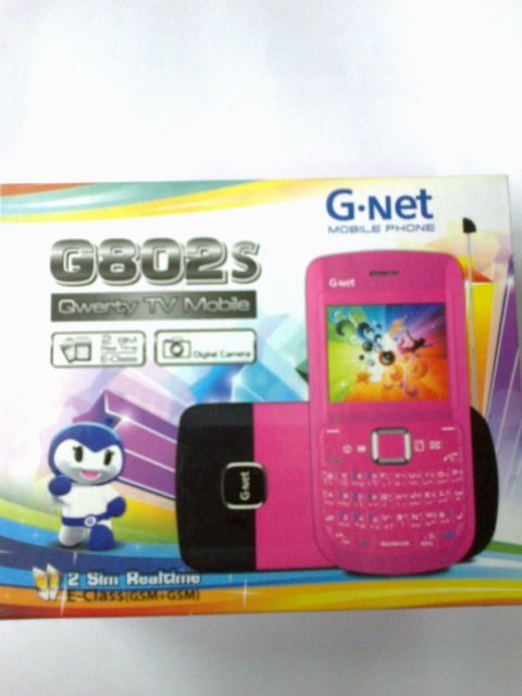 จำหน่ายโทรศัพท์มือถือ G-NET รุ่น 802S TV สินค้าใหม่ รูปที่ 1