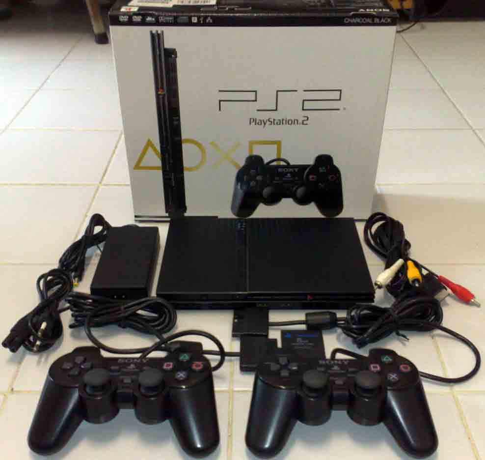 IIIIIIขายps2 slim สภาพดีมาก 3500 บาทIIIIII รูปที่ 1