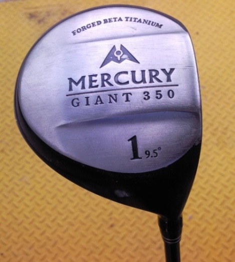 Driver MERCURY GIANT 350  Forged Beta Titanium  9.5*(หน้าไทเทเนียม) ก้านกราไฟท์  Flex S รูปที่ 2