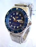 นาฬิกา Seiko 5 สาย Oyster Snzf 13 หน้าปัดสีน้ำเงิน รุ่นใหม่ ออโตเมติก ชองใหม่กล่องยังไม่แกะ