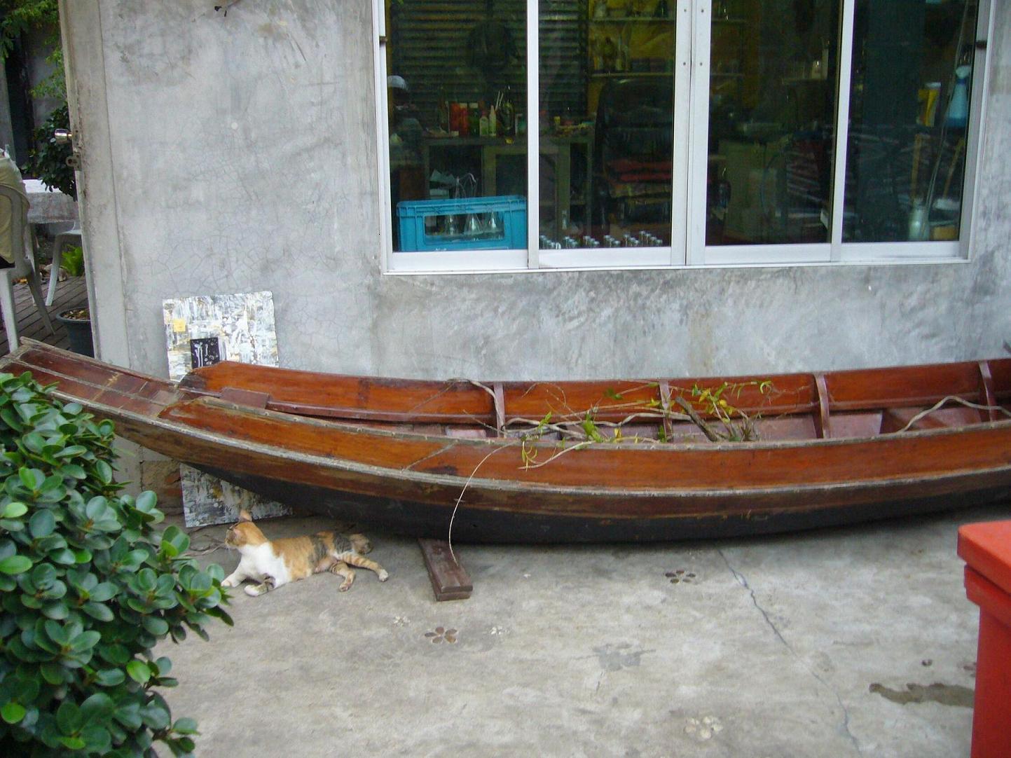 ขาย เรือสำปั้นไม้สักเก่า สวยมาก ติดต่อ เจี๊ยบ 089-923-8542 รูปที่ 6
