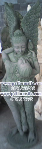 www.pathumsila.com ผลิต หินทราย สไตล์ บาหลี อาทิ ช้างปักร่ม ช้างน้ำผุด งานแผ่นติดผนัง พระพิฆเนศ พระแม่ธรณีบีบมวยผม โคมไฟบาหลี ม้าน้ำ ตุ๊กตาสวัสดี บาหลีนอน บาหลีอ่างหัว บาหลีปักร่ม ยัวตอง น้องแจ้ม ชบายืน เด็กปักร่ม เด็กนอน เด็กขี่ควาย กิรีดีดพิณ หน้าพระ รูปที่ 5