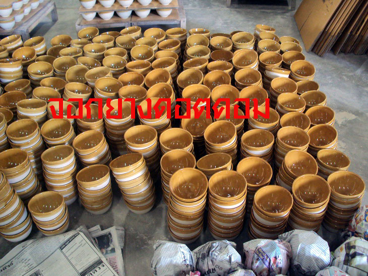 ถ้วยยาง จอกยาง ถ้วยยางพารา โรงงานเซรามิค ลำปาง รูปที่ 5