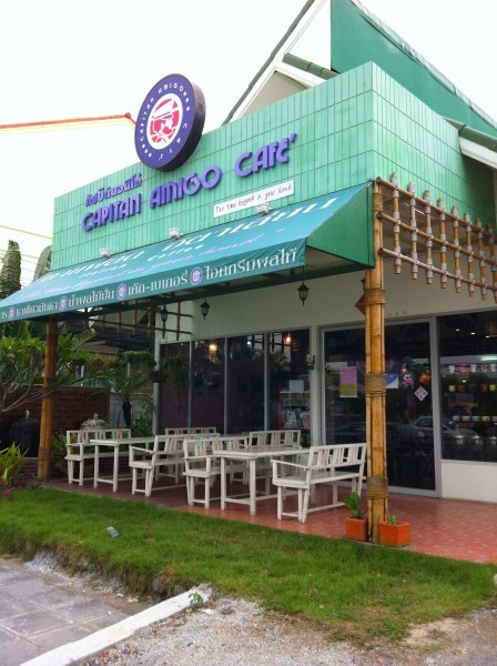 แนะนำร้านอาหารไทย+กาแฟสด เปิดใหม่ อ่างศิลา ชลบุรี>>Capitan Amigo Cafe รูปที่ 1