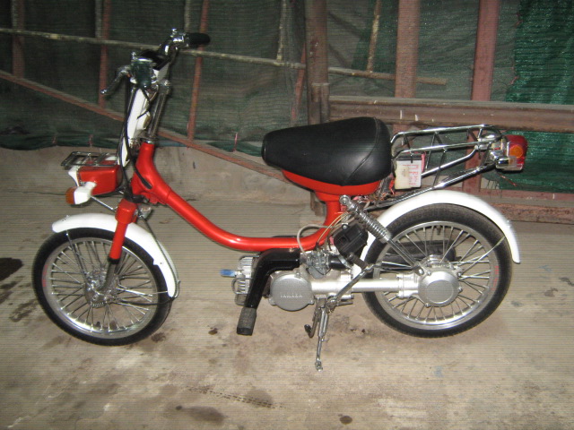 ขาย จักรยานติดเครื่องใช้เพลา yamaha carrot สภาพปั้นเเล้ว สภาพดีน่าะสม ครับ รูปที่ 1