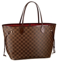 LV Neverfull Damier MM ( มือ 1 ) ของแท้ 100 % ราคาเพียง 24,000 บาท