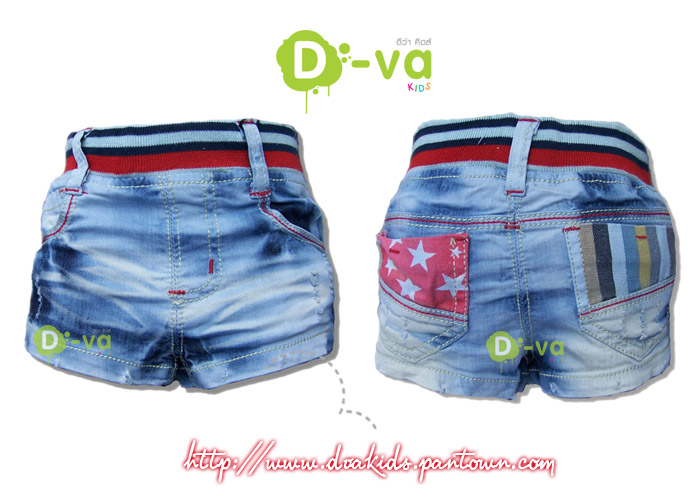 กางเกงยีนส์เด็ก,ยีนส์เด็กแนว นำเข้าสไตล์เกาหลี สวยระดับเทพ ต้องร้าน D-Va Kids ขายปลีก ขายส่ง ราคาถูก รูปที่ 4