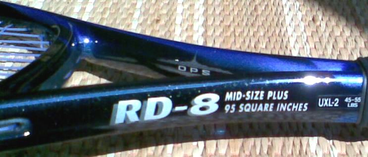 **ขายไม้เทนนิส PRINCE รุ่น Michael Chang Titanium Longbody Oversize [ฟูจิ ชูสึเกะ The Prince of Tennis] และ ไม้ YONEX รุ่น RD -8 รูปที่ 6
