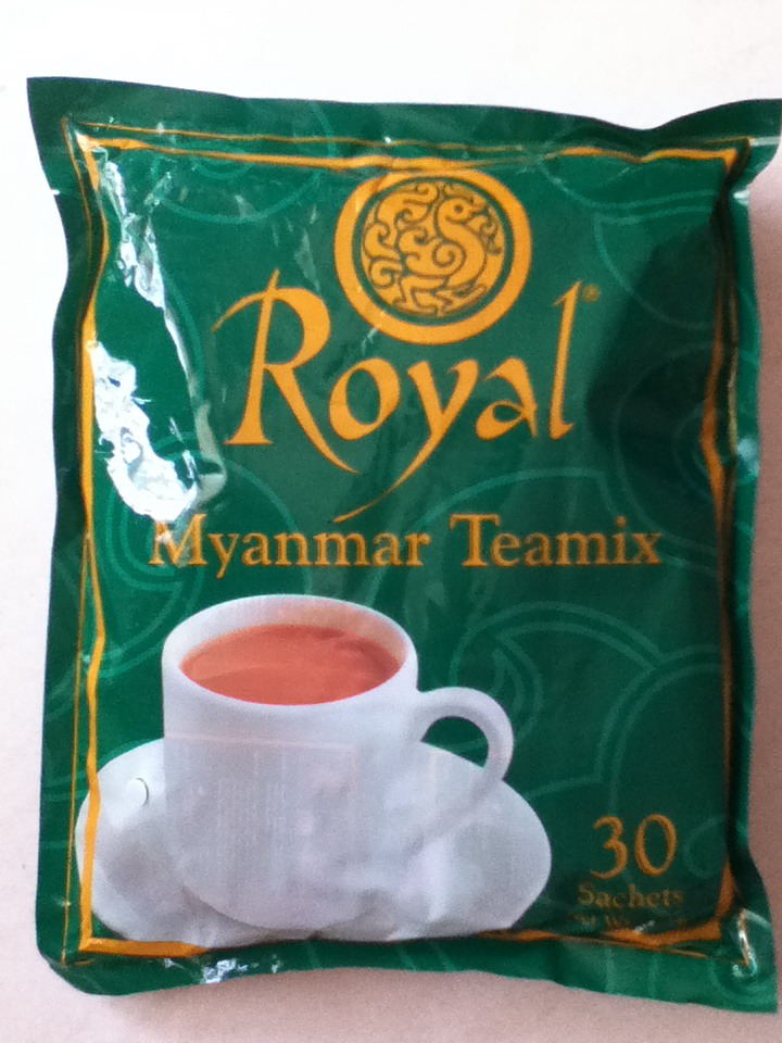 ชาพม่า Royal Myanmar Teamix 3 in 1 และชาดำพม่าสายพันธุ์อัสสัมในรสชาติและรูปแบบเดียวกับการดื่มแบบชาวพม่าในร้านน้ำชาพม่า รูปที่ 1