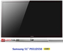 รูปย่อ *ของมาแล้ว*SAMSUNG PLASMA 2D-3D FULL HD 51"PS51D550C1[46,500 บาท]*แถมแว่น3Dฟรี2อัน+Blu-ray3D+หนัง3D*Full HD 2 ล้าน Pixel 1920x1080 จุด/All Share/4HDMI/2USB(Movie)PC Input (VGA)ภาพซ้อนภาพ(PIP)1จูนเนอร์*รับบัตรเครดิต* รูปที่1